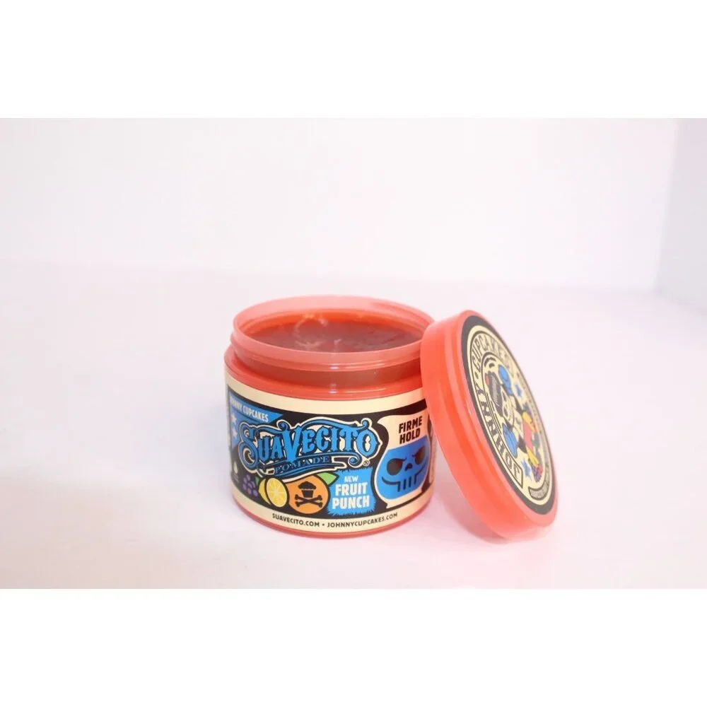 Suavecito Johnny Cupcakes Fruit Punch‎ Scented Strong Hold Pomade 4 oz New